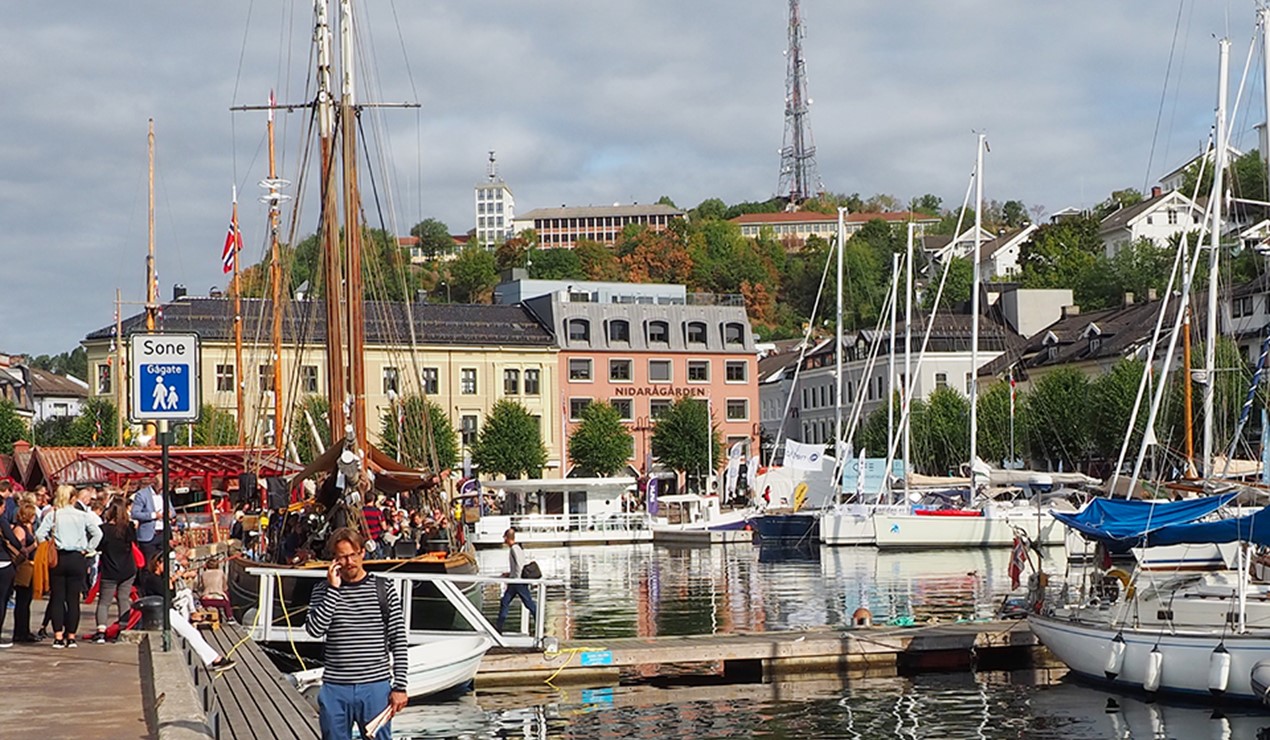 Klart for festival: Mandag går det årlige politiske sommersirkuset i Arendal av stabelen for syvende gang.