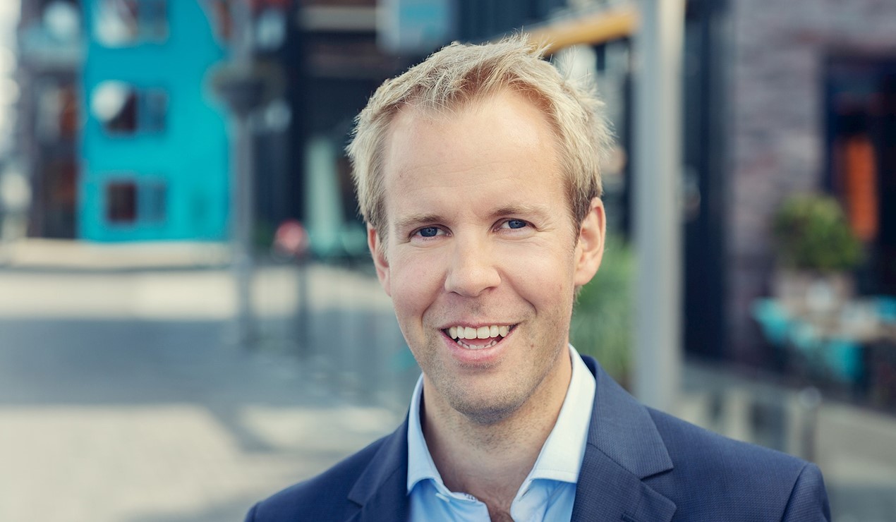 Sjeføkonom i NBBL Christian Frengstad Bjerknes tror man kan si at korona er blitt sett bort fra i boligmarkedet. Foto: Nadia Frantsen