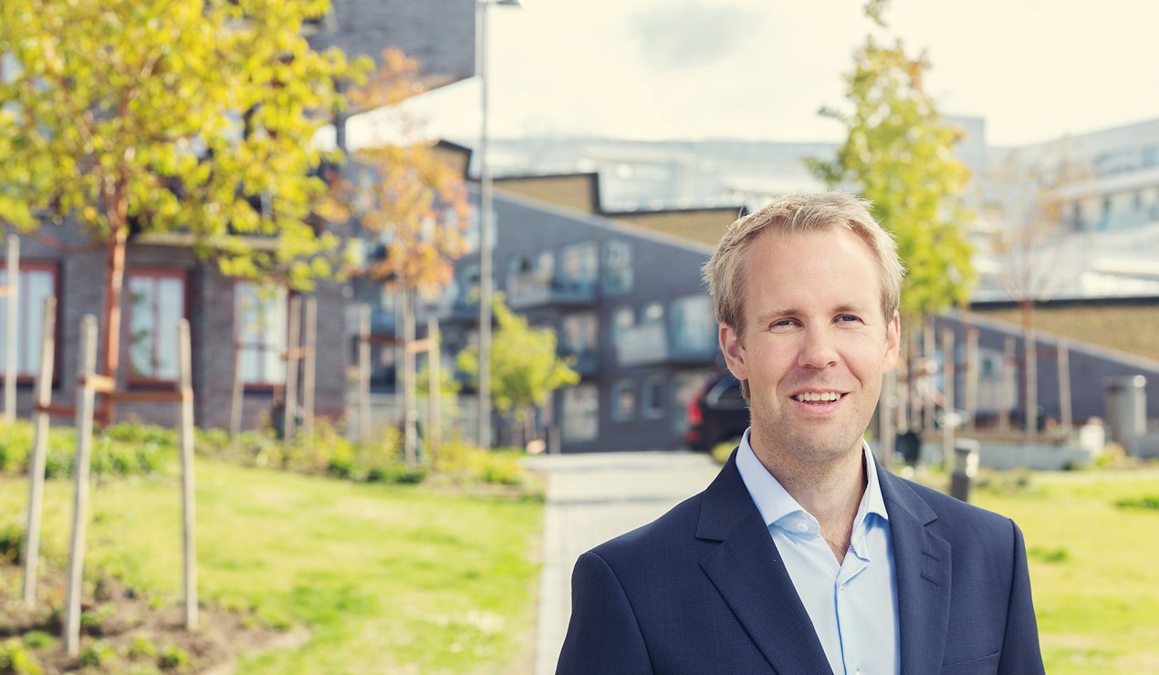 Folks forventninger til boligmarkedet kjøles noe ned i mai. Det viser NBBLs boligmarkedsbarometer, sier sjeføkonom Christian Frengstad Bjerknes. Foto: Nadia Frantsen