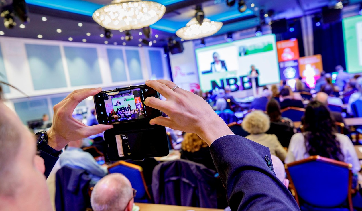 NBBL må avlyse flere konferanser. Her fra boligpolitisk konferanse 2019. Foto: Arash Nejad