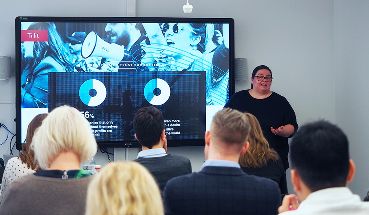 NBBL arrangerer en rekke kurs for boligbyggelagsansatte. Her fra kurs i digital markedsføring tidligere i år. (Foto: NBBL)