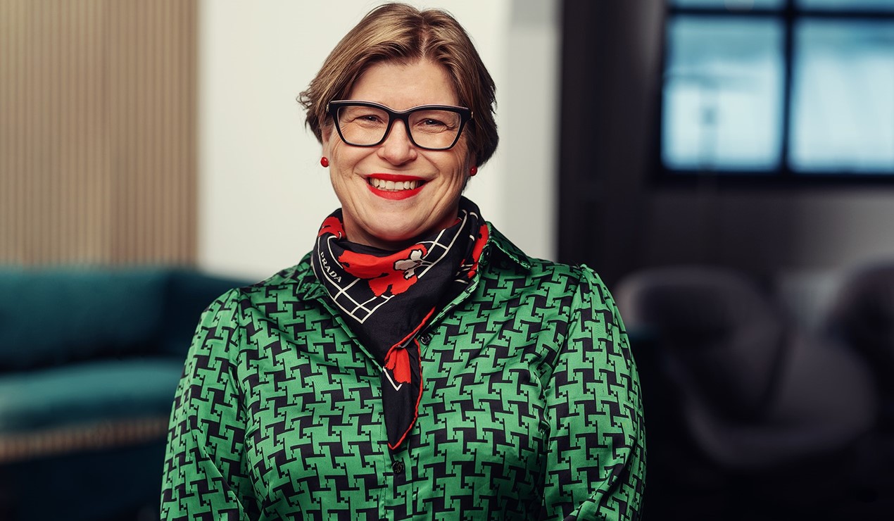 Anne Lise Fredriksen har begynt i jobben som direktør for utvikling og kompetanse. Foto: Nadia Frantsen