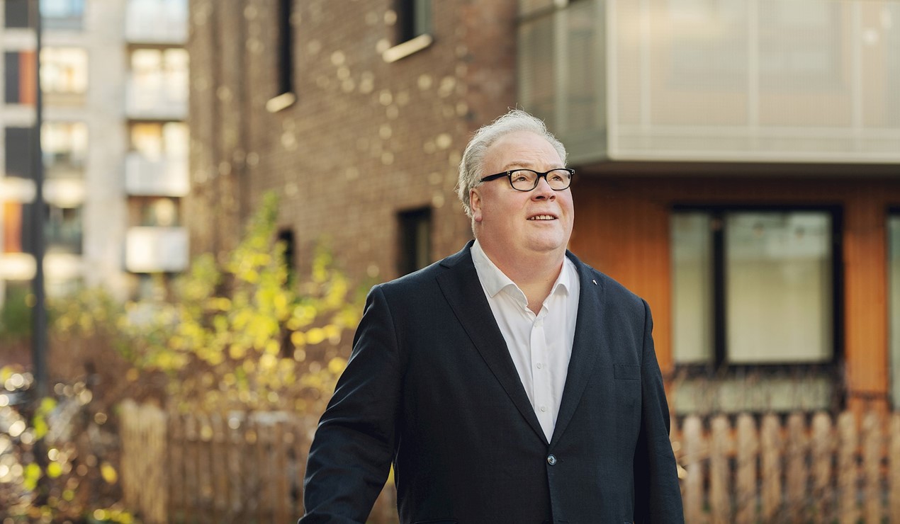 Bård Folke Fredriksen, adm. direktør i NBBL. Foto: Nadia Frantsen