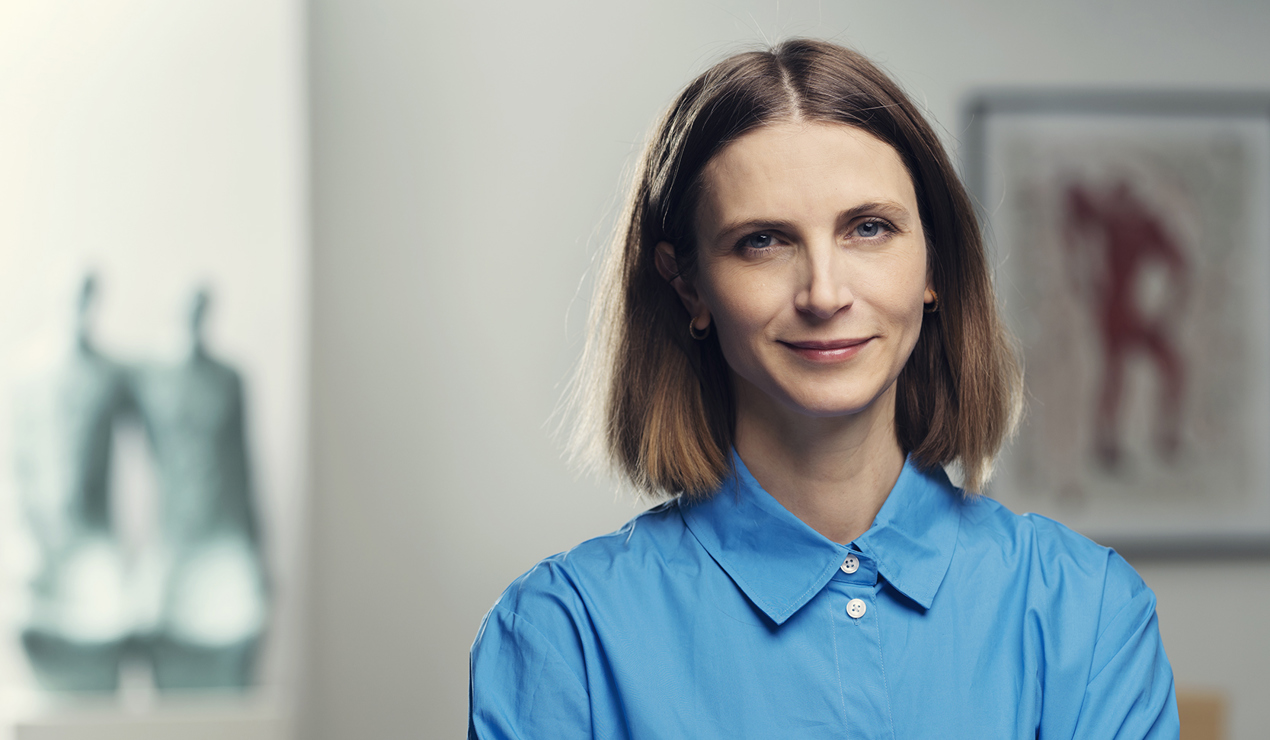 NBBLs sjeføkonom, Hilde Midsem. Foto: Nadia Frantsen