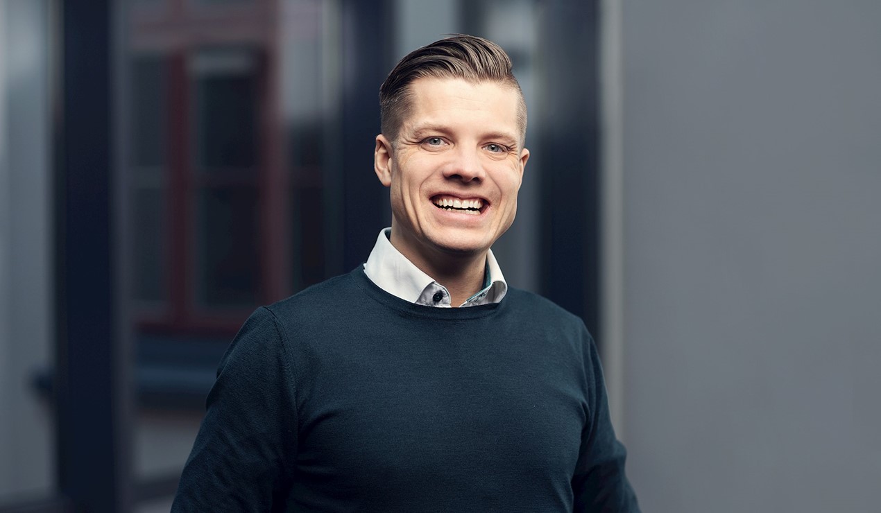 Christian Fredrik Mathisen, direktør for innovasjon og kompetanseutvikling i NBBL er fornøyd med at styret vil satse på BBL HUB. Foto: Nadia Frantsen