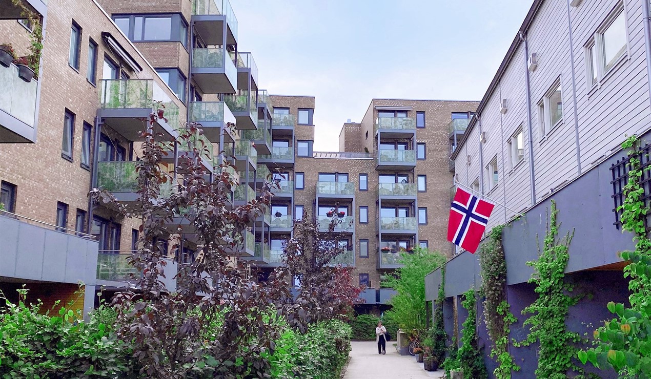 Tak over hodet: Boligbyggelagene har bidratt til at mange kan eie sin egen bolig i Norge. Her fra Hovin i Oslo.