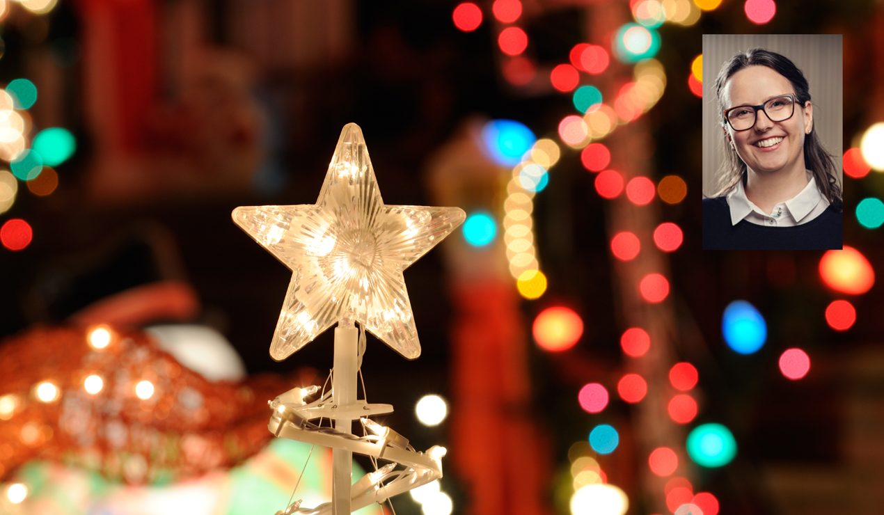 Julebelysning er for det meste en hyggelig ting i den mørke tiden, men kan det bli for mye av det gode? Foto: Shutterstock/Nadia Frantsen