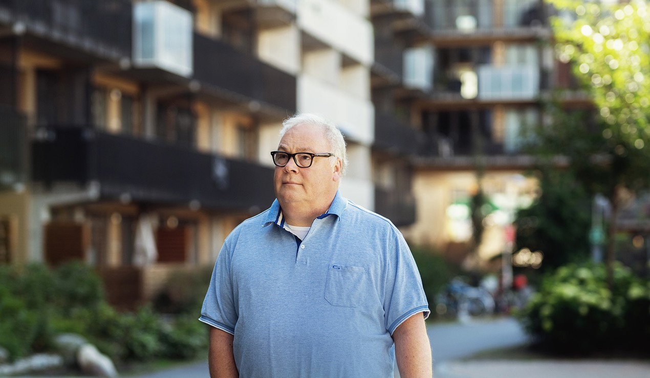 Bård Folke Fredriksen, administrerende direktør i NBBL, har ledet arbeidet med saker som spenner fra boligbygging og Husbanken til energioppgradering, juridisk rådgivning og faglige møteplasser. Foto: Nadia Frantsen