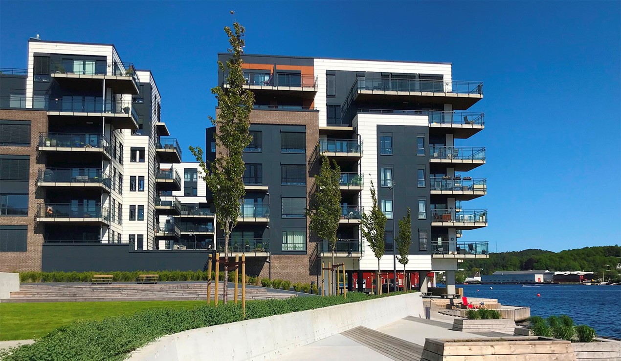 Andelen av det norske folk som tror på boligprisoppgang har steget fra 42 prosent i juni til 49 i august. Foto: Løwer, NBBL