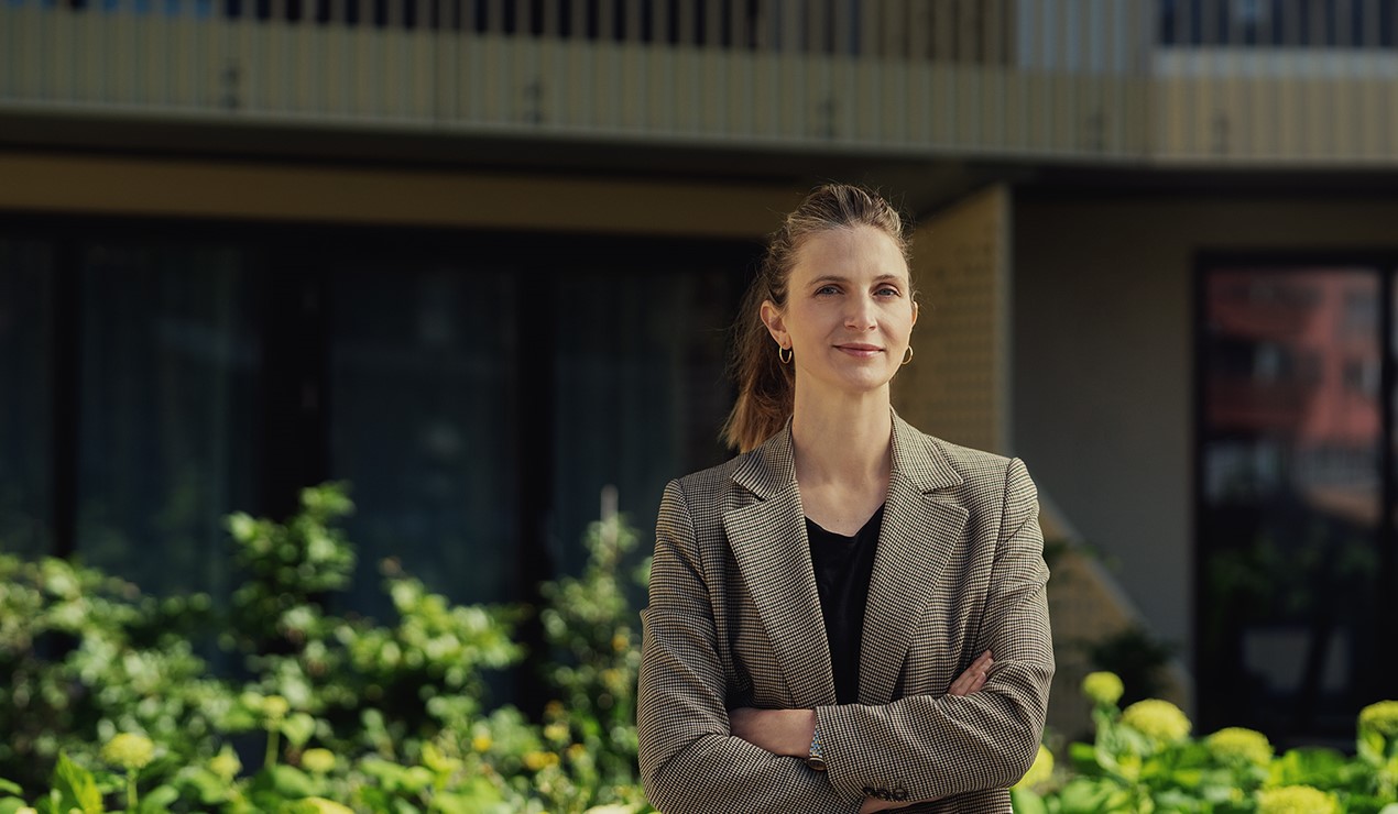 8 av 10 husholdninger venter lavere eller uendrede boliglånsrenter det neste året, viser NBBLs Boligmarkedsbarometer for oktober, sier Hilde Midsem, sjeføkonom i NBBL. Foto: Nadia Frantsen