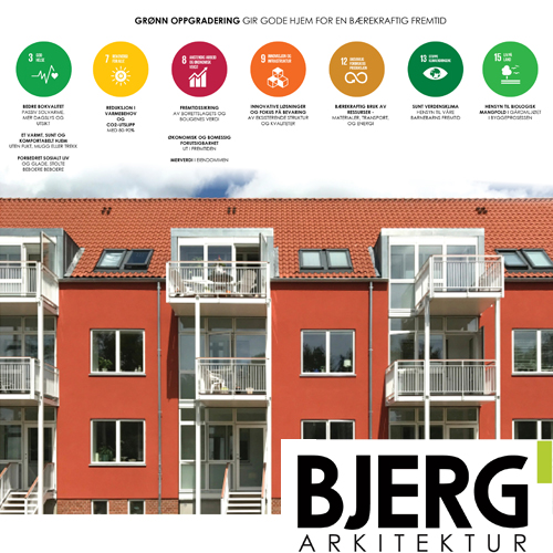 Grønn totalrehabilitering av boligbygget Toftebo