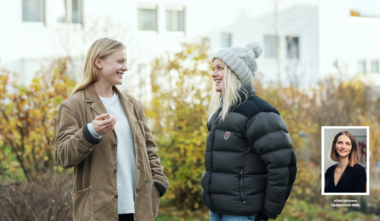 Sjeføkonom i NBBL, Hilde Midsem, skriver om den stadig økende medlemsmassen til boligbyggelagene. Foto: Nadia Frantsen