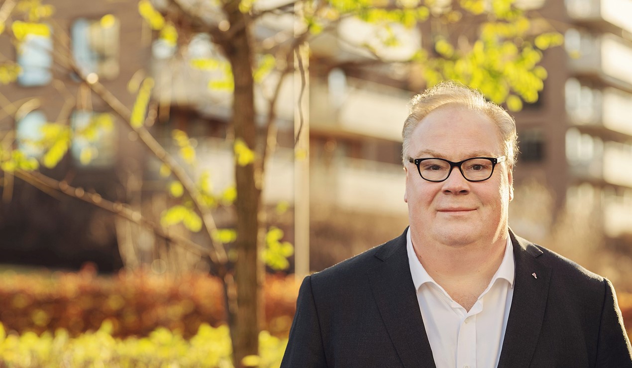 Bård Folke Fredriksen, adm. direktør i NBBL. Foto. Nadia Frantsen
