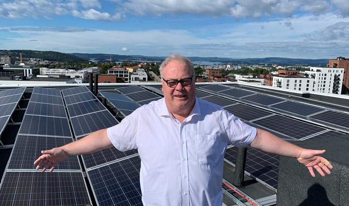 Bård solceller borettslag Oslo