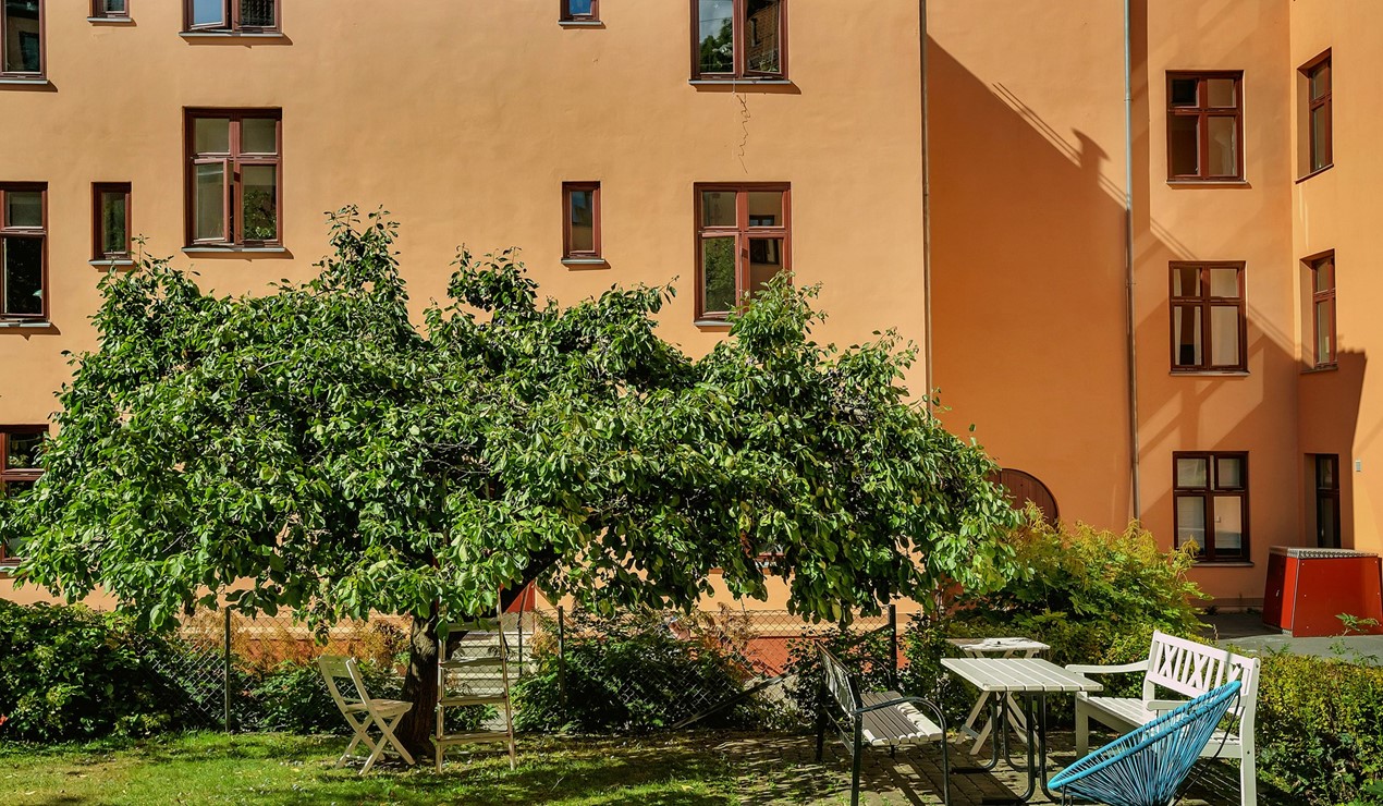 Boligblokker tilknyttet boligbyggelag står i snitt 158 år, mens levetida er 138 år for øvrige blokker. Foto: Nadia Frantsen
