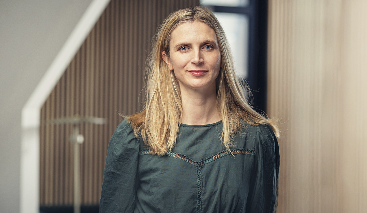 Prisveksten på borettslagsboliger i 2025 var den sterkeste siden 2021, sier Hilde Midsem, sjeføkonom i NBBL. Fotograf: Nadia Frantsen