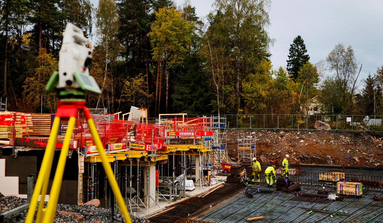 Grønne krav: Nye klimakrav i byggteknisk forskrift kan påvirke hvordan utslipp beregnes og dokumenteres i framtidige byggeprosjekter. Her fra byggingen av Obos-prosjektet O-en i Oslo. Foto: Siv Dolmen for NBBL