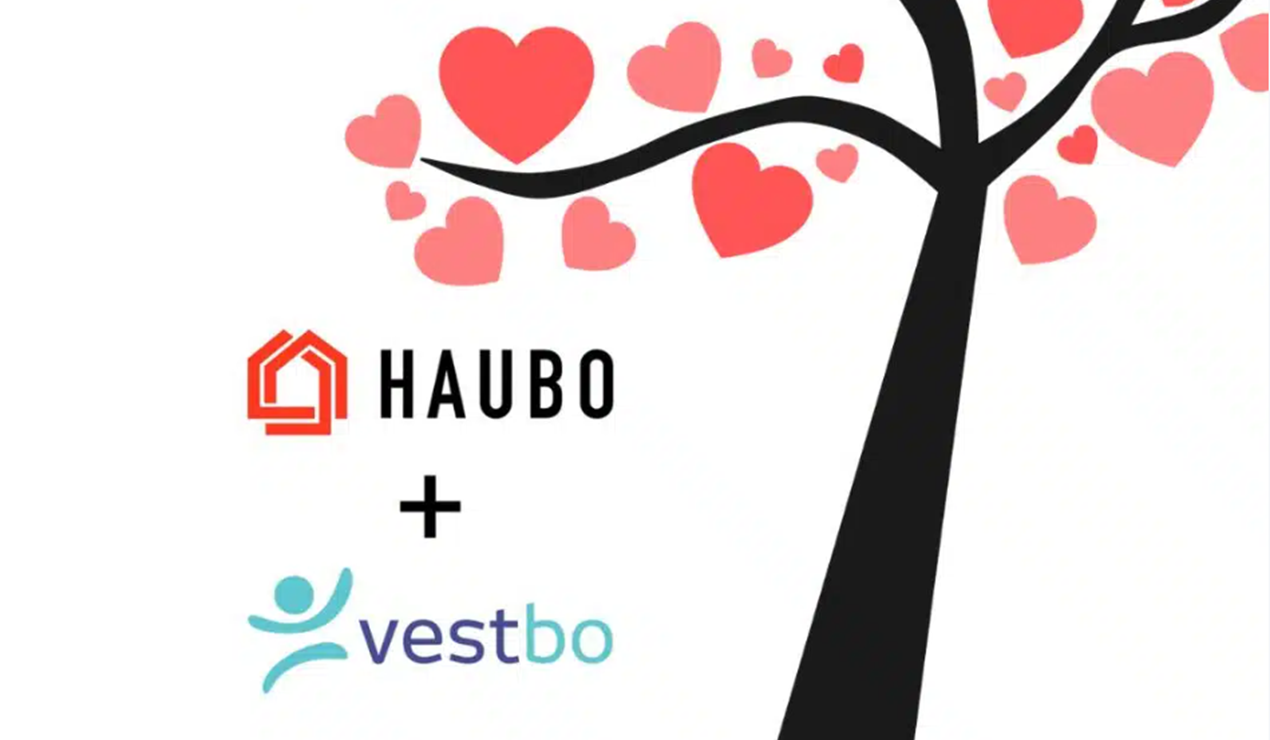 HAUBO + Vestbo = sant skriver Vestbo på sine nettsider. Bilde: Vestbo