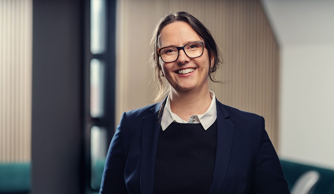 Advokat og leder av advokatkontoret i NBBL: Line Bjerkek. Foto: Nadia Frantsen